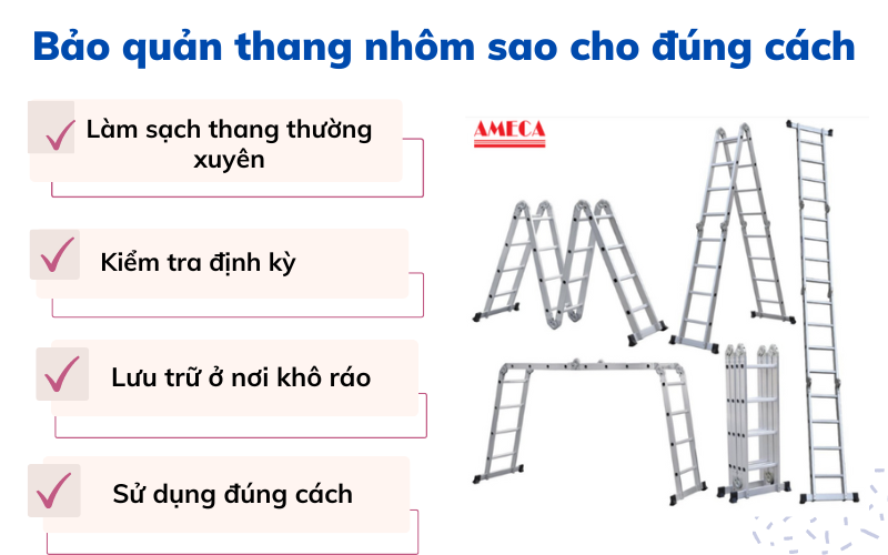 thang nhôm gấp