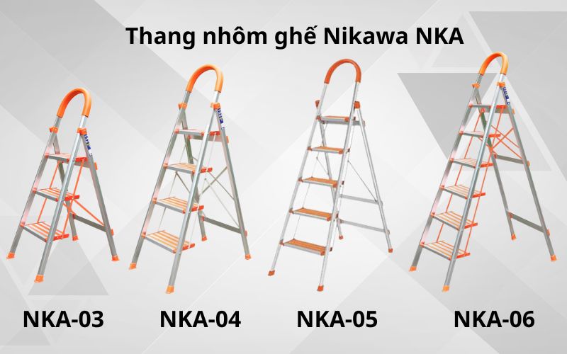 Các mẫu thang ghế Nikawa NKA