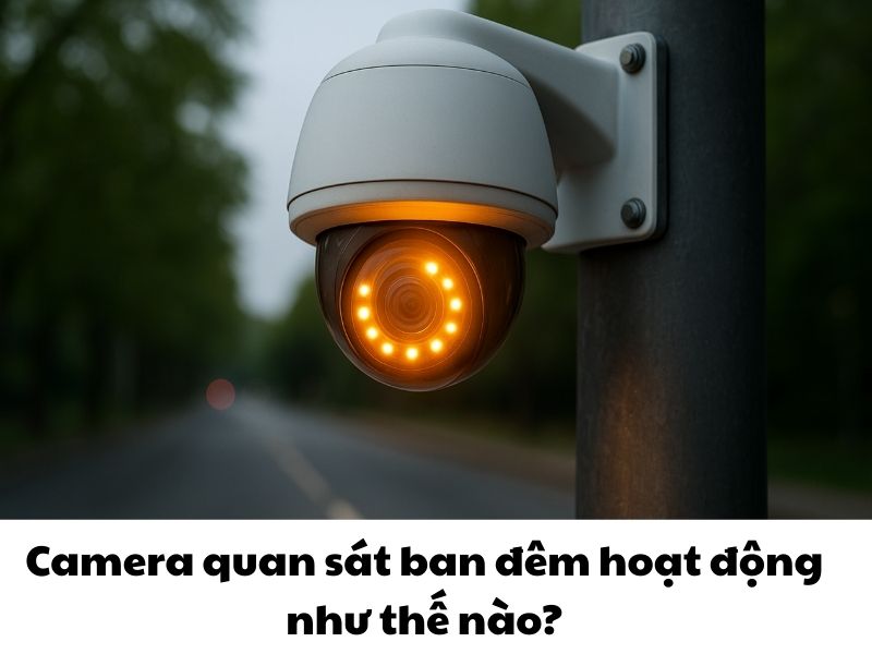 Camera quan sát ban đêm hoạt động như thế nào?