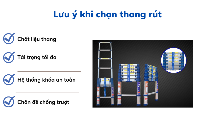 thang nhôm rút cao cấp