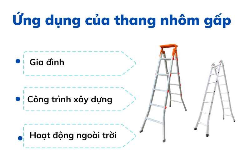 thang nhôm gấp